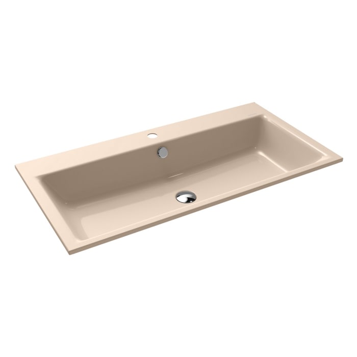 Kaldewei PURO Einbauwaschtisch 3152 mit 1 Hahnlochbohrung, 90 cm