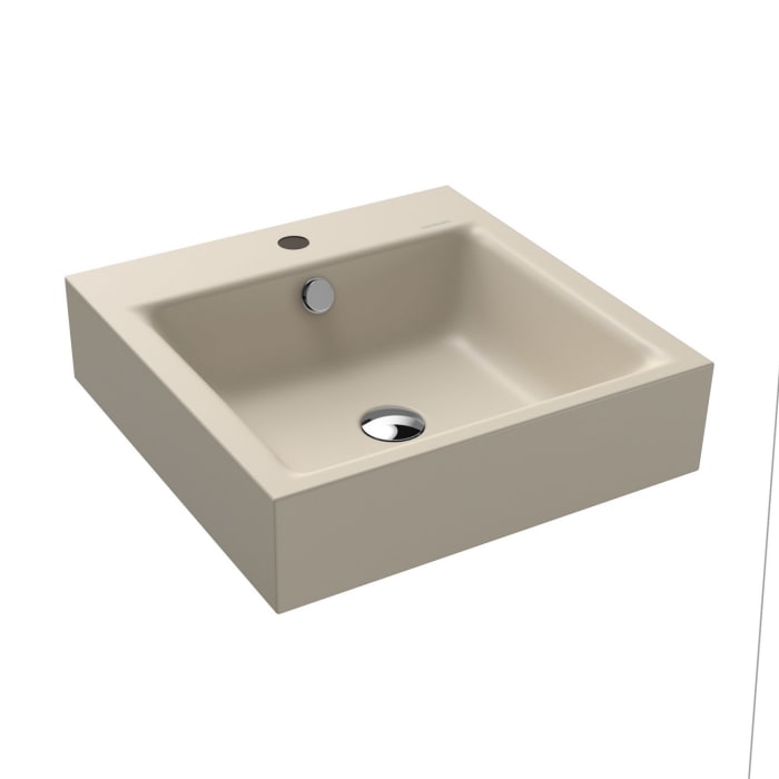 Kaldewei PURO Wandwaschtisch 3163 mit 1 Hahnlochbohrung, 46 cm