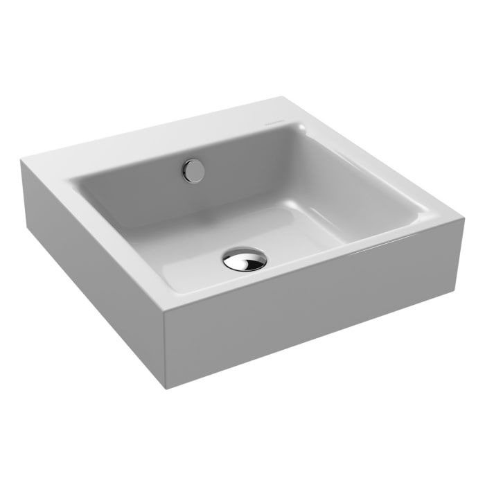 Kaldewei PURO Wandwaschtisch 3163 ohne Hahnlochbohrung, 46 cm