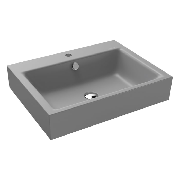 Kaldewei PURO Wandwaschtisch 3164 mit 1 Hahnlochbohrung, 60 cm