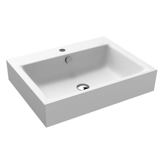 Kaldewei PURO Wandwaschtisch 3164 mit 1 Hahnlochbohrung, 60 cm