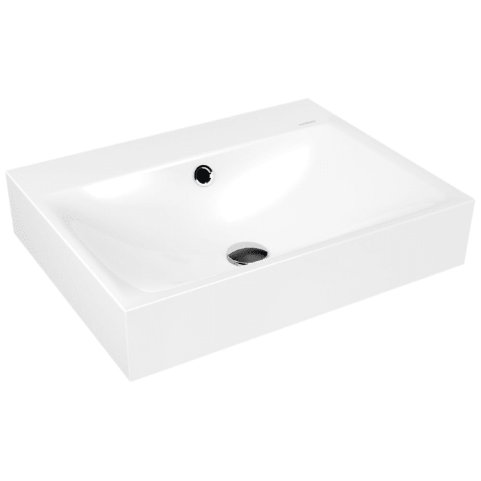 Kaldewei SILENIO Aufsatzwaschtisch 3042 ohne Hahnlochbohrung, 60 cm