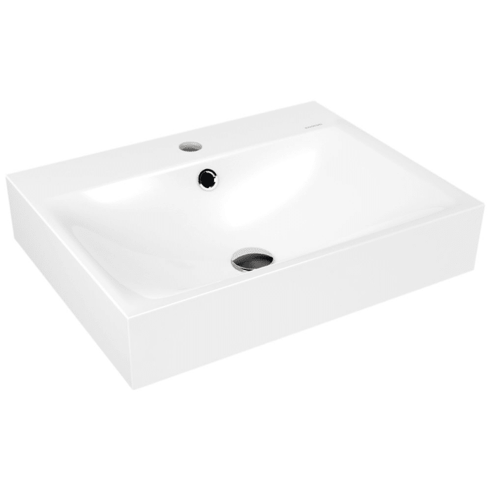 Kaldewei SILENIO Aufsatzwaschtisch 3042 mit 1 Hahnlochbohrung, 60 cm
