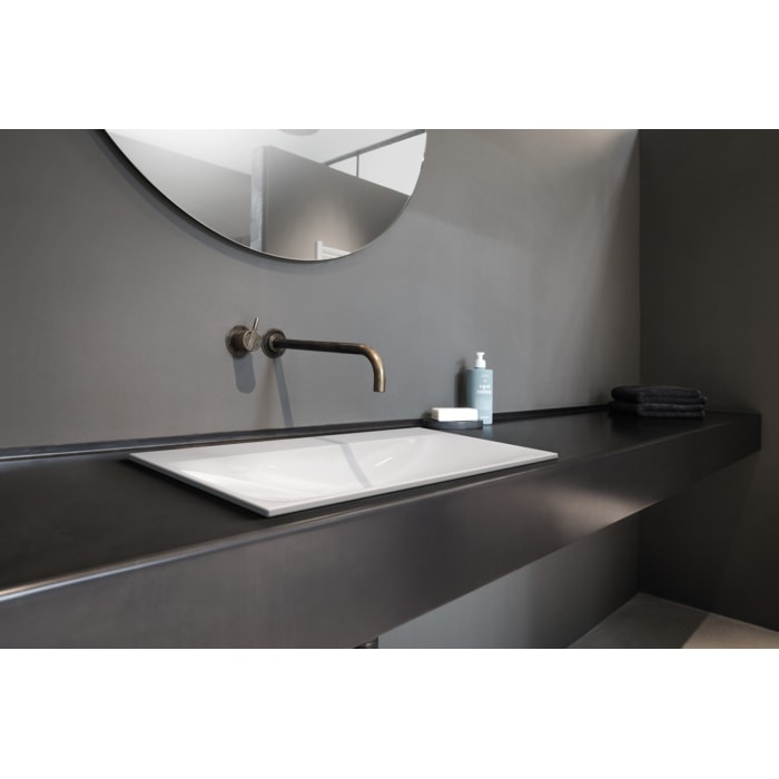 Kaldewei SILENIO Einbauwaschtisch 3037 mit 3 Hahnlochbohrungen, 60 cm