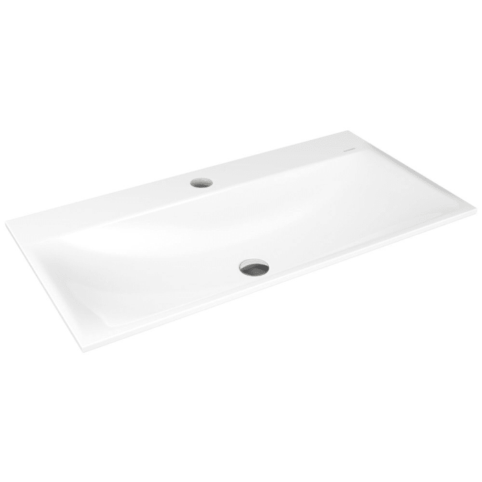 Kaldewei SILENIO Einbauwaschtisch 3038 mit 1 Hahnlochbohrung, 90 cm