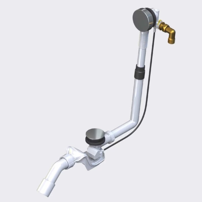 Kaldewei COMFORT LEVEL PLUS Standard, Mod. KA 4011, Ab- und Überlaufgarnitur mit Füllfunktion