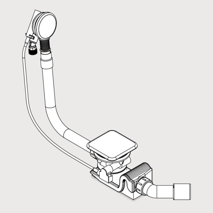 Kaldewei Spezial Ab- und Überlaufgarnitur KA 4081 mit integrierter Füllfunktion