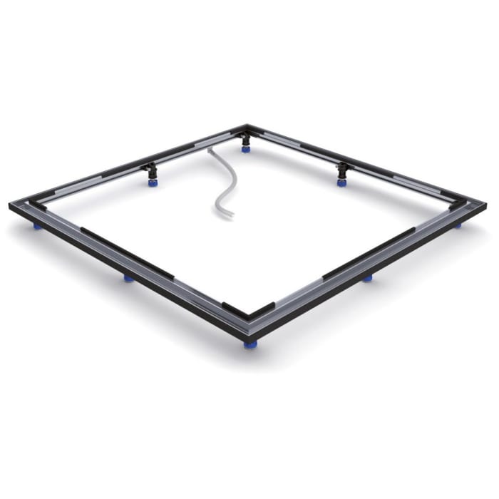 Kaldewei Einbausystemrahmen ESR Bodeneben 100 x 120 cm