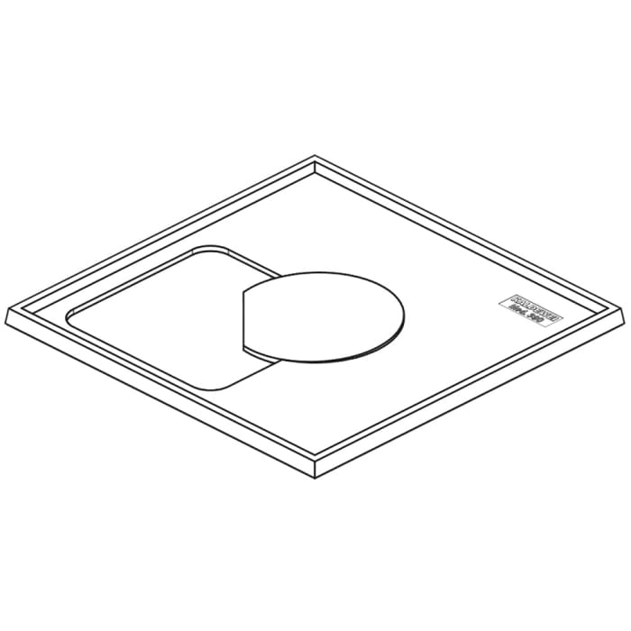 Kaldewei Ersatz-Wannenträger für Superplan Duschwanne 75 x 140 cm