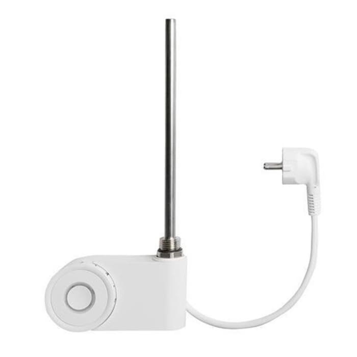 Kermi Basic R-E gebogen Badheizkörper 52,4 x 6,4 x 80,4 cm inkl. Elektro-Set FKS links