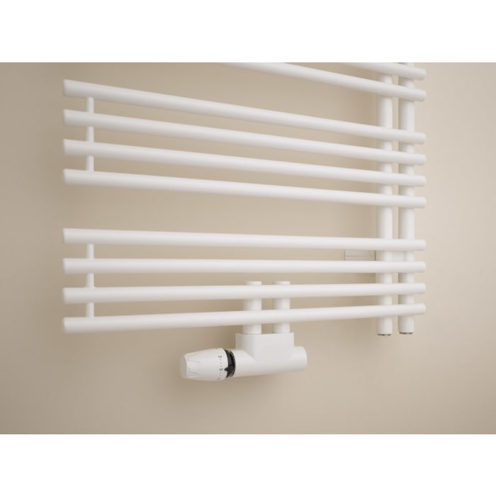 Kermi Diveo Badheizkörper 45 x 4,6 x 170 cm, Ausführung rechts mit Mittenanschluss