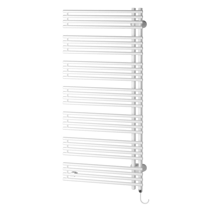 Kermi Diveo-E Badheizkörper 45 x 4,6 x 94 cm inkl. Elektro-Set FKS rechts