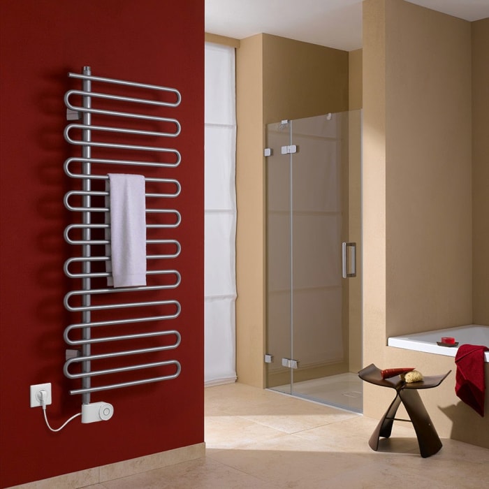 Kermi Icaro-E Badheizkörper 60 x 5,8 x 184,1 cm inkl. Elektro-Set FKS links