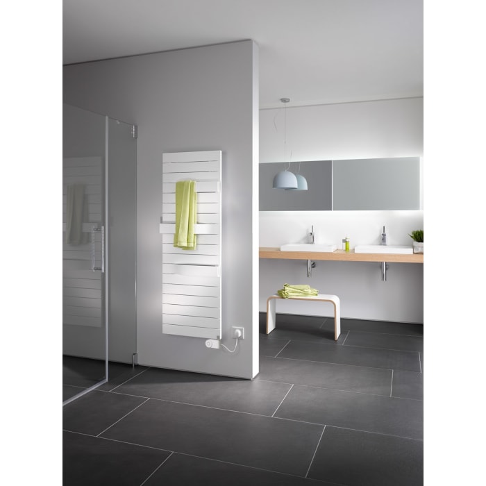 Kermi Tabeo-E Badheizkörper 50 x 10,1 x 175,7 cm inkl. Elektro-Set FKS rechts