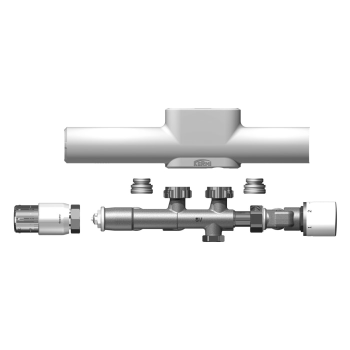Kermi x-link plus Anschlussgarnitur für Fußbodenheizung