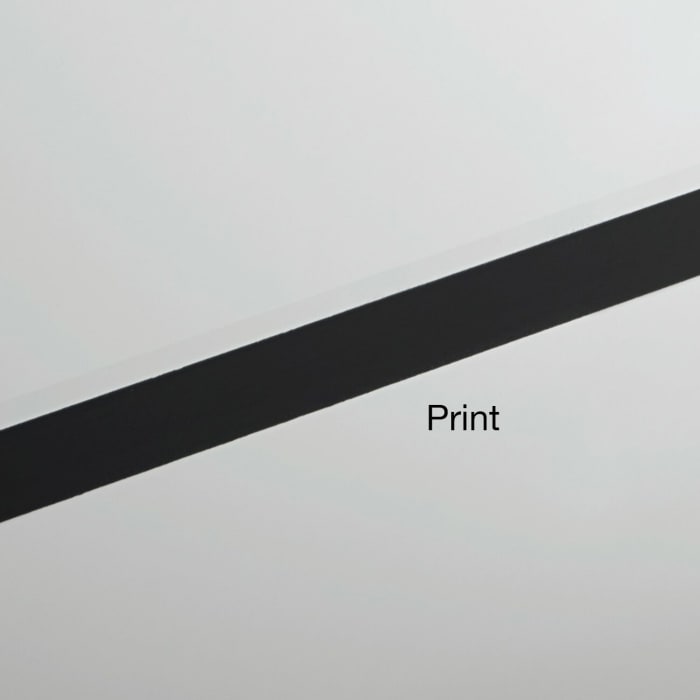 Kermi Dark Edition WALK-IN XD Print 90 x 200 cm