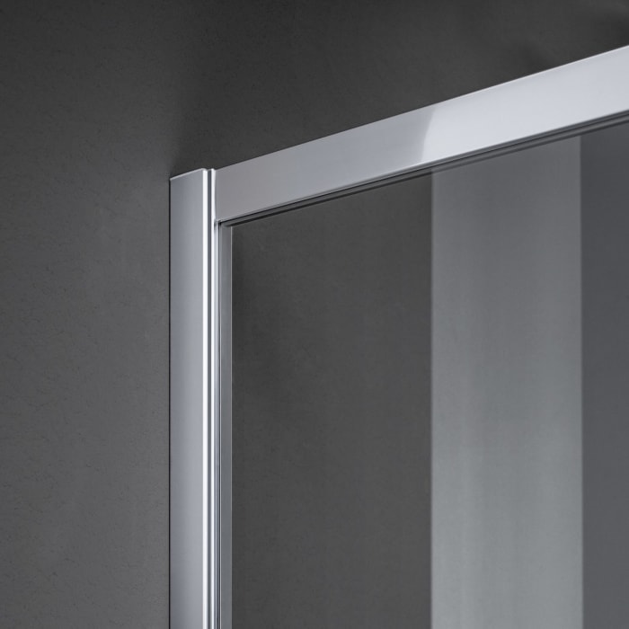 Kermi Liga Eckeinstieg 2-teilig Gleittür 80 cm, Halbteil rechts