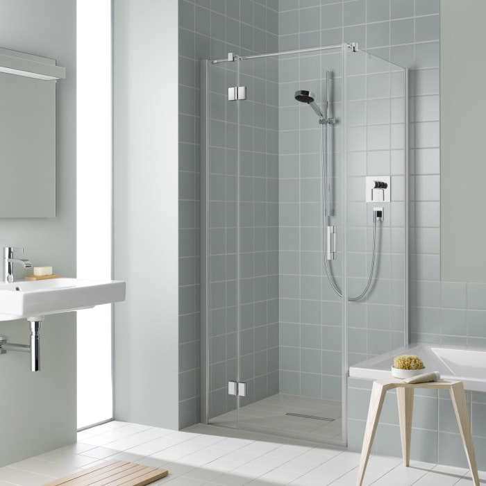 Kermi Liga Seitenwand verkürzt neben Badewanne 75 cm 1