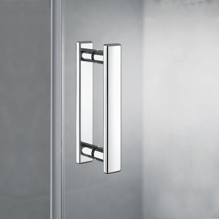 Kermi Diga Eckeinstieg Pendeltür 100 x 186,7 cm, Halbteil links