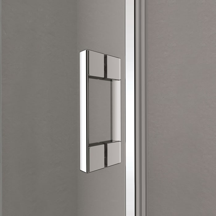 Kermi Liga J2R Gleittür für Walk-In Dusche 100 x 185 cm, Anschlag rechts