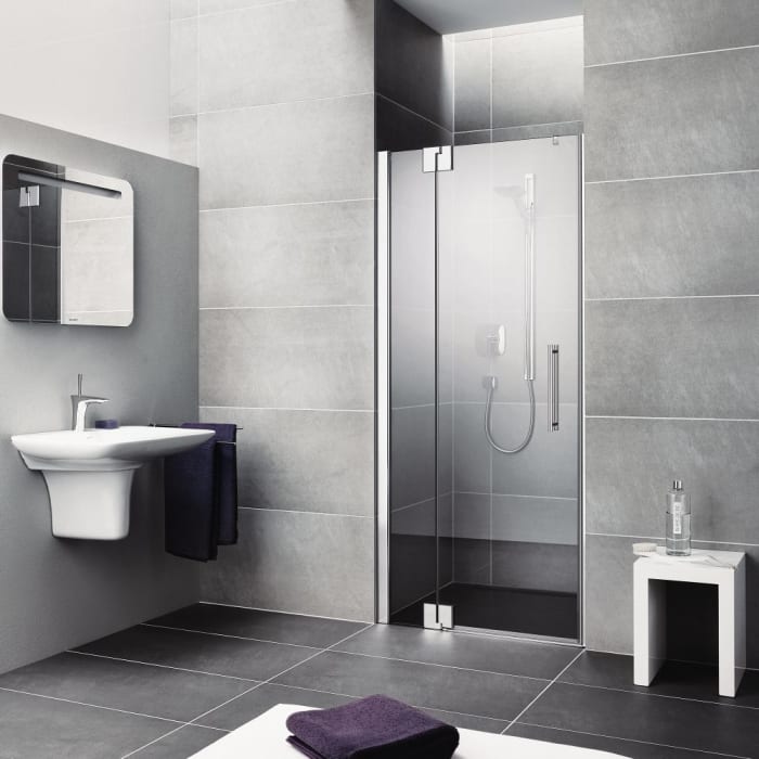 Kermi Pasa XP Pendeltür 1-flügelig mit Festfeld 90 x 200 cm, Anschlag links