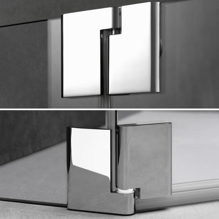 Kermi Pasa XP Pendeltür 1-flügelig 80 x 200 cm mit Festfeld rechts