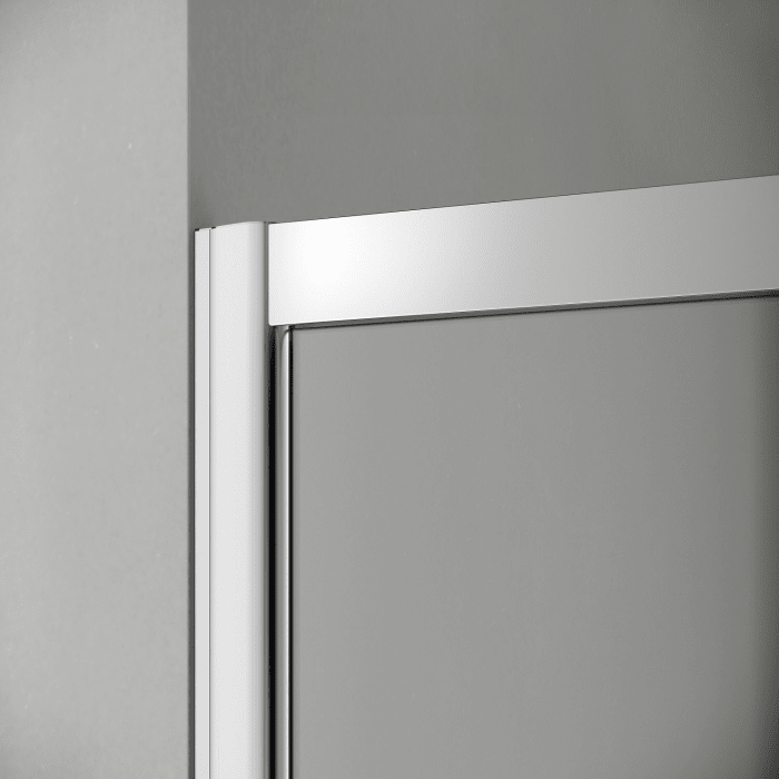 Kermi Pega Eckeinstieg 2-teilig bodenfrei Gleittüren 120 x 200 cm , Halbteil links