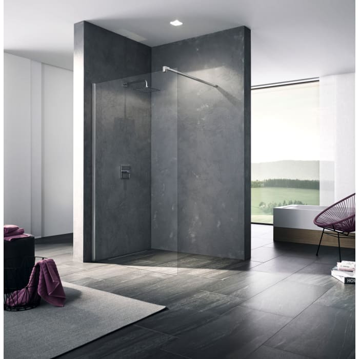 Kermi WALK-IN XB WIA Wall 180 x 200 cm