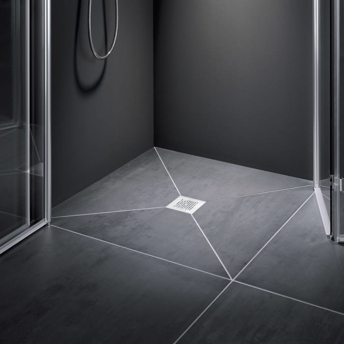 Kermi POINT Komplettboard E65 120 x 90 cm, Einbauhöhe min. 6,5 cm