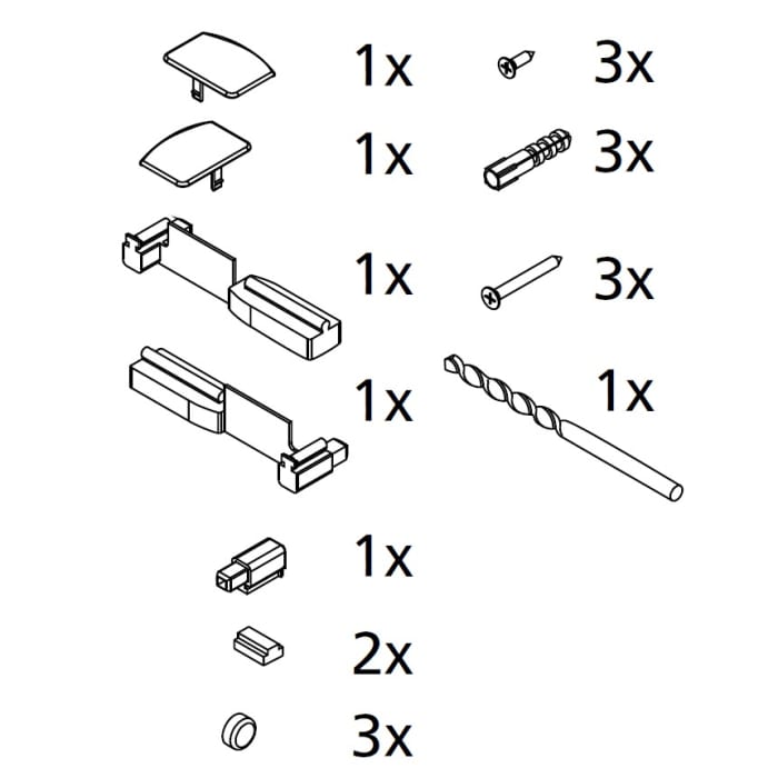 Kermi Vario 2000 Ersatzteilset zu V2 FW3