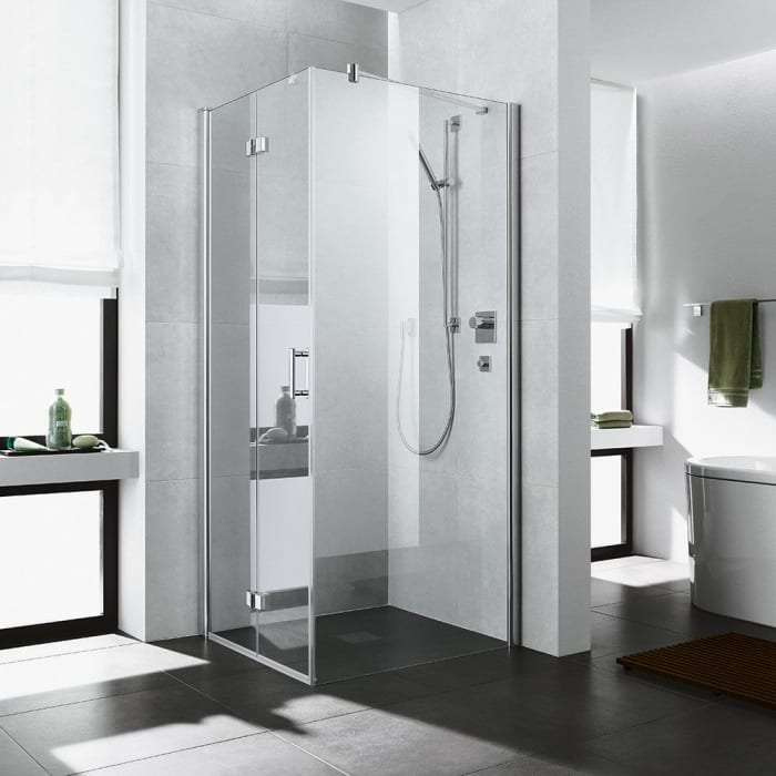 Kermi Diga Seitenwand 90 x 200 cm für auf Duschwanne