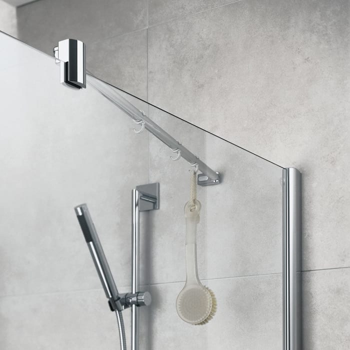 Kermi Diga Seitenwand 90 x 200 cm für auf Duschwanne