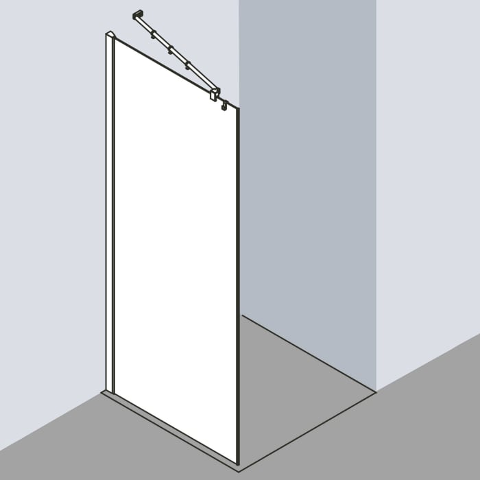 Kermi Filia XP Walk-In Wall 140 x 200 cm