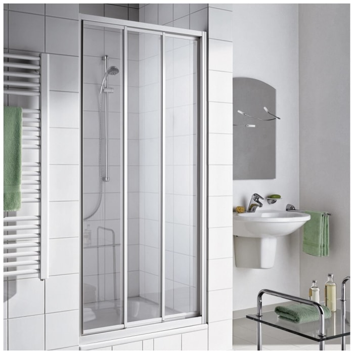 Kermi Ibiza 2000 Gleittür 3-teilig 75 x 200 cm