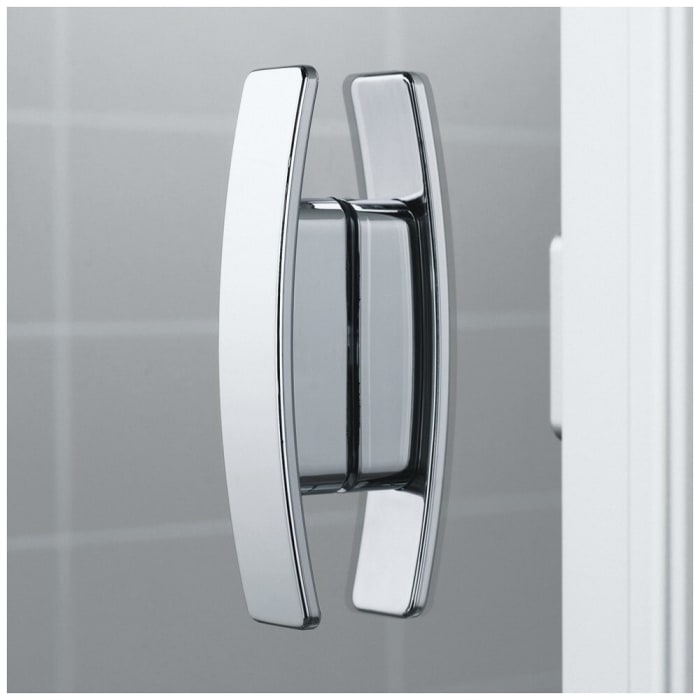 Kermi Ibiza 2000 Schwingtür mit versetztem Drehpunkt 75 cm