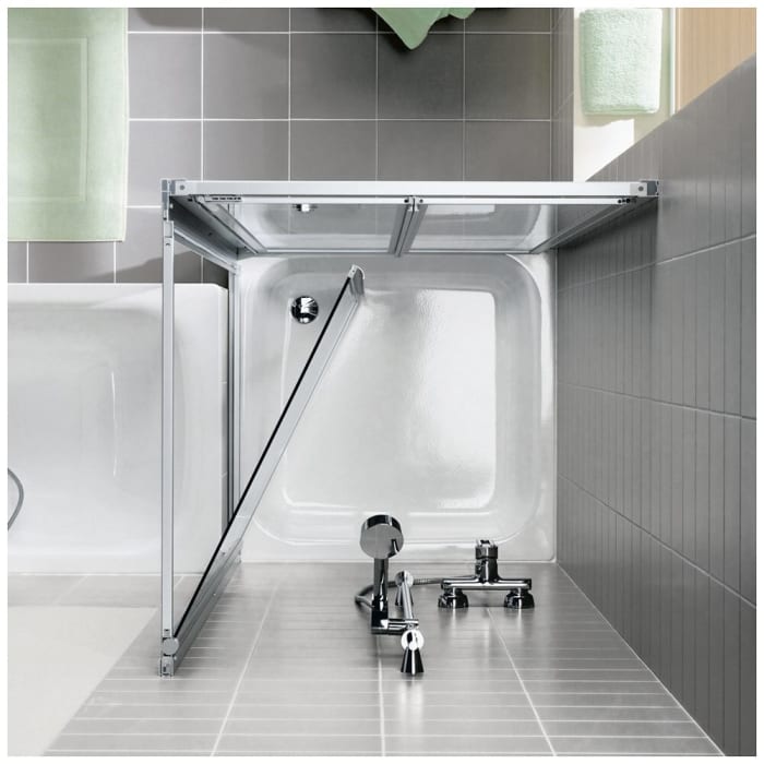 Kermi Ibiza 2000 Seitenwand beweglich 75 x 200 cm