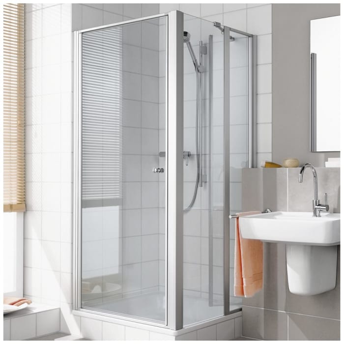 Kermi Ibiza 2000 Seitenwand geteilt beweglich 90 x 200 cm