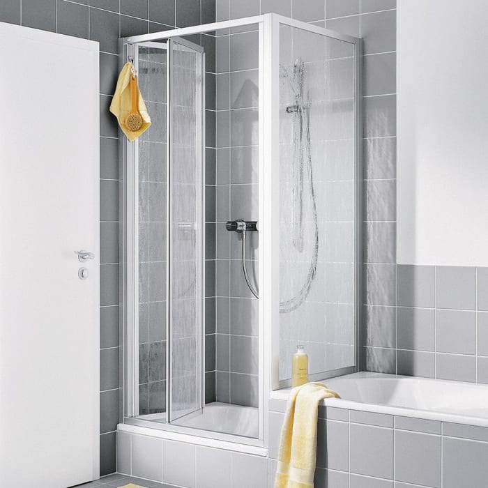 Kermi Nova 2000 Seitenwand verkürzt auf Badewanne 90 x 160 cm