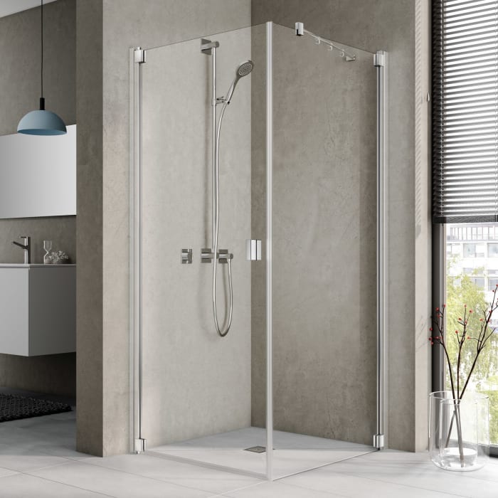 Kermi Raya Pendeltür 1-flügelig 80 cm mit Anschlag links