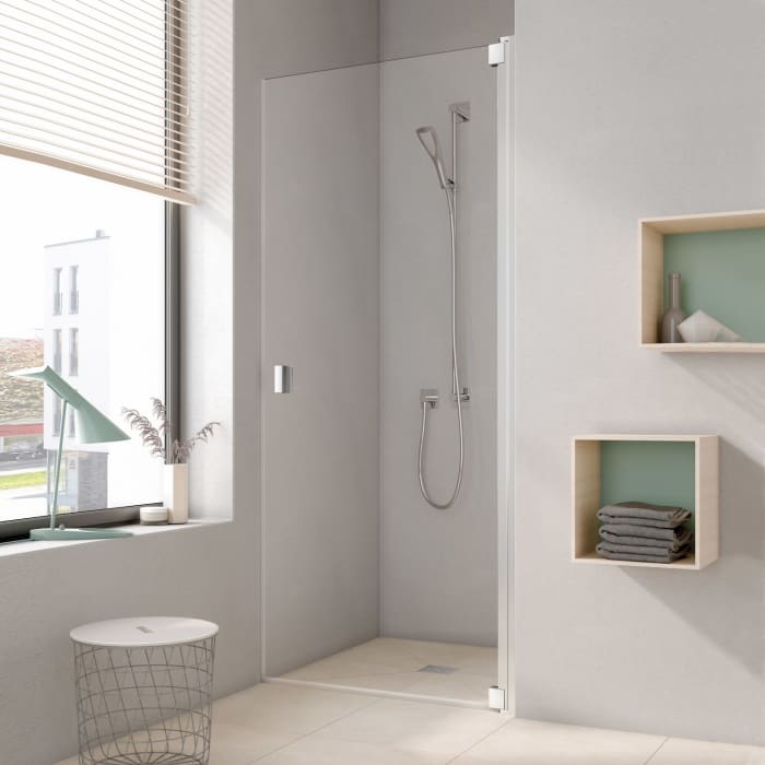 Kermi Raya Pendeltür 1-flügelig 100 cm, Anschlag rechts für Nische