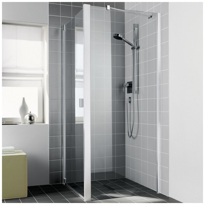 Kermi Raya Seitenwand starr 120 cm, für Eckeinbau oder U-Kabine