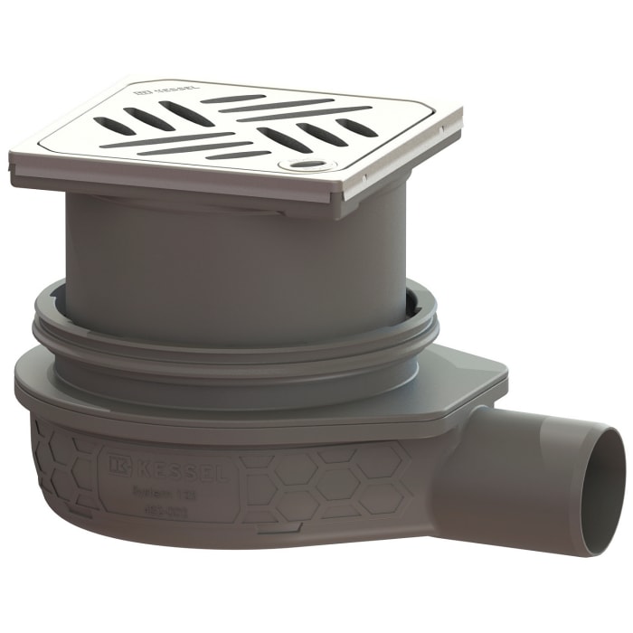 Kessel Bodenablauf der Ultraflache 79, DN 50