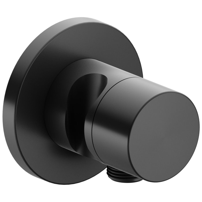 Keuco IXMO 2-Wege Umstellventil mit Schlauchanschluss und Brausehalter UP rund, Griff Pure