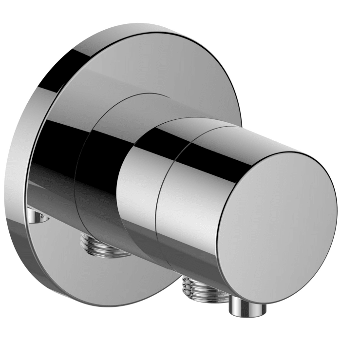Keuco IXMO Absperrventil Unterputz, mit Schlauchanschluss, Rosette rund