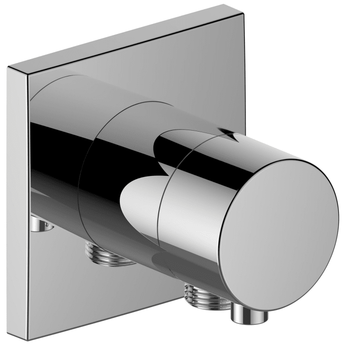 Keuco IXMO Absperrventil Unterputz, mit Schlauchanschluss, Rosette eckig