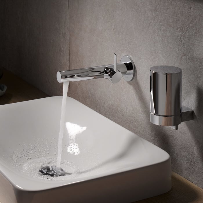 Keuco IXMO Einhebel-Waschtischmischer 26,5 cm mit runder Rosette