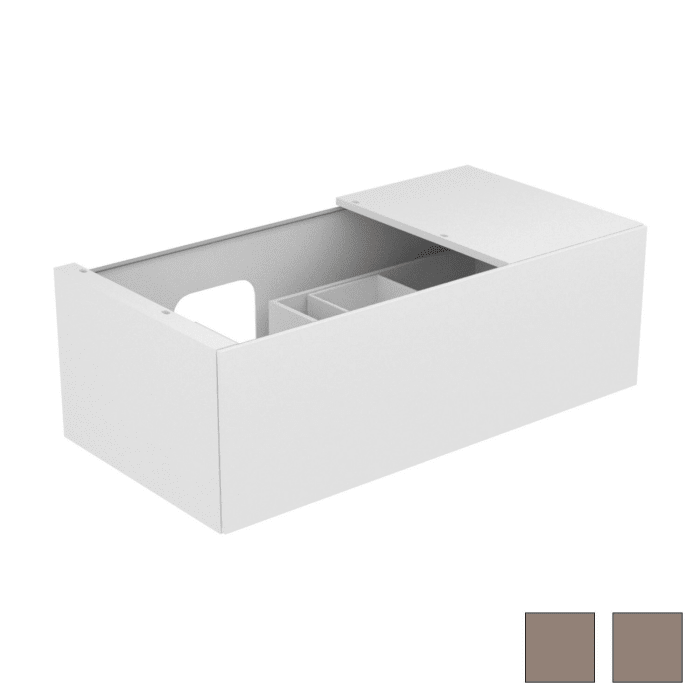 Keuco EDITION 11 Waschtischunterbau 105 x 53,5 cm links, beleuchtet