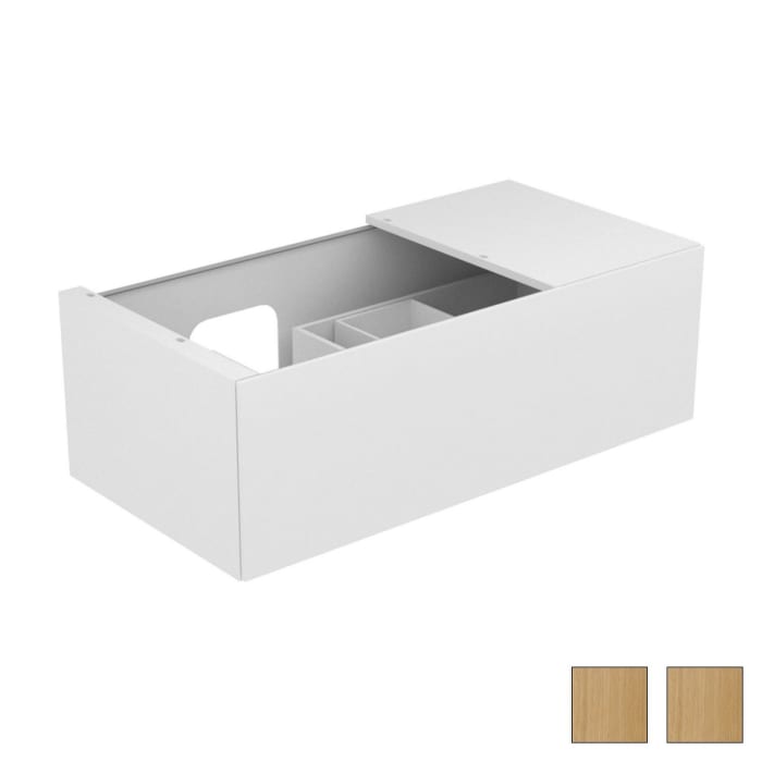 Keuco EDITION 11 Waschtischunterbau 105 x 53,5 cm links, beleuchtet