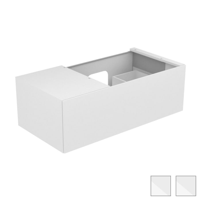 Keuco EDITION 11 Waschtischunterbau 105 x 53,5 cm rechts, beleuchtet