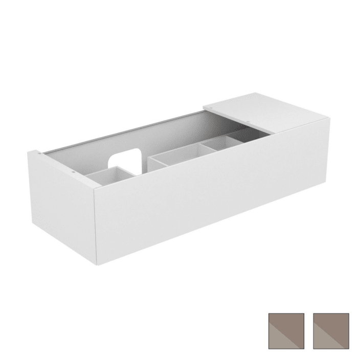 Keuco EDITION 11 Waschtischunterbau 140 x 53,5 cm links, beleuchtet